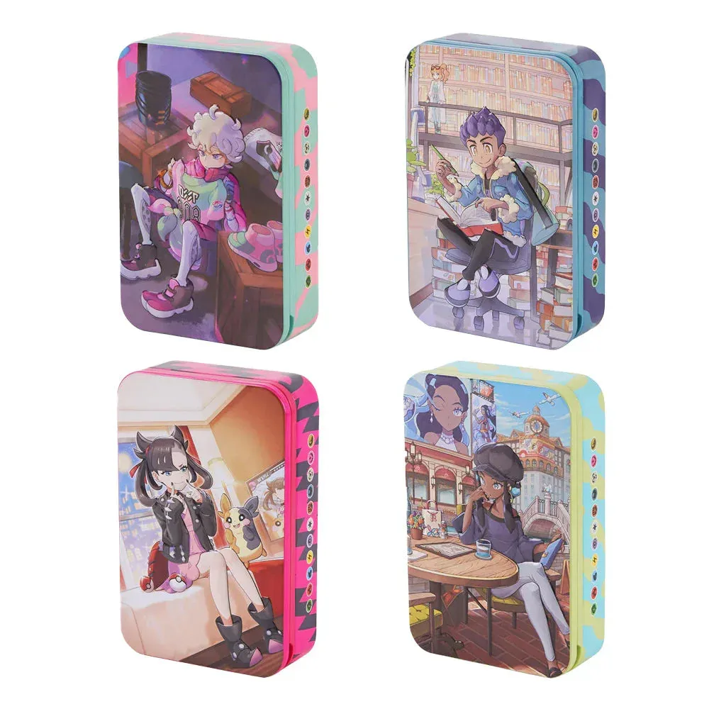 Pokemon TCG: Trainers Collection Gift Box Chinese - 1 Unidade Aleatória (3 Boosters + 1 Mini Tin + Card Sleeves (64 Unidades) + 1 Promo Card)